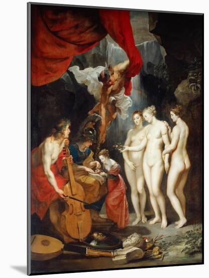 The Education of the Princess. (The Marie De' Medici Cycl)-Peter Paul Rubens-Mounted Giclee Print