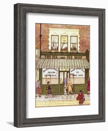 The Eel and Pie Shop, 1989-Gillian Lawson-Framed Giclee Print