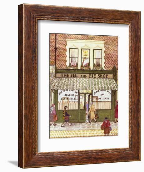 The Eel and Pie Shop, 1989-Gillian Lawson-Framed Giclee Print