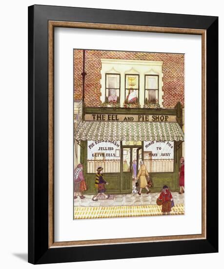 The Eel and Pie Shop, 1989-Gillian Lawson-Framed Giclee Print