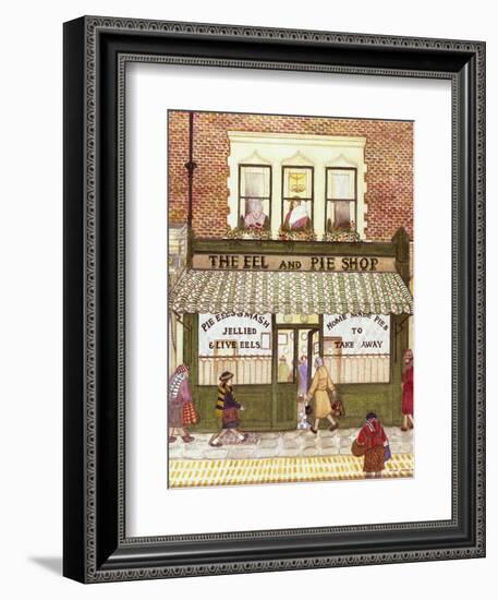 The Eel and Pie Shop, 1989-Gillian Lawson-Framed Giclee Print