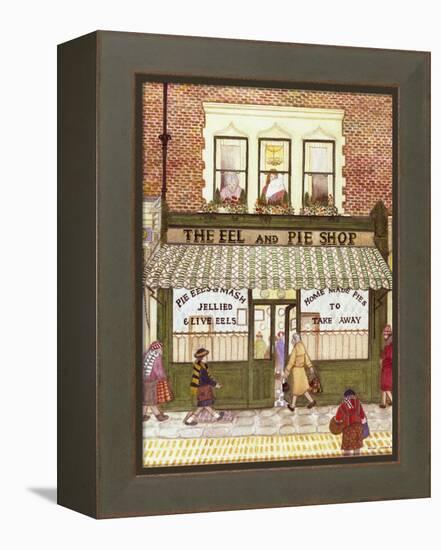 The Eel and Pie Shop, 1989-Gillian Lawson-Framed Premier Image Canvas