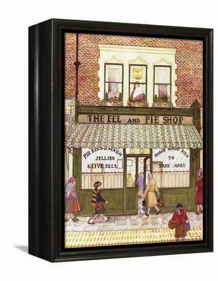 The Eel and Pie Shop, 1989-Gillian Lawson-Framed Premier Image Canvas