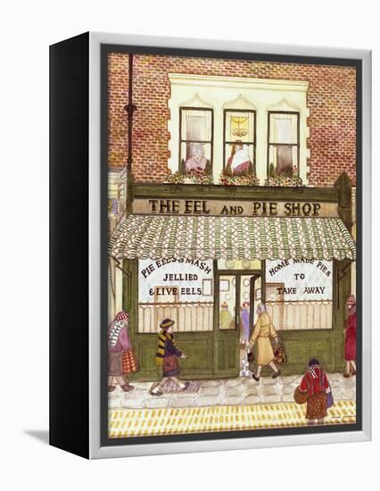 The Eel and Pie Shop, 1989-Gillian Lawson-Framed Premier Image Canvas