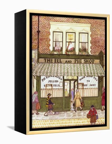 The Eel and Pie Shop, 1989-Gillian Lawson-Framed Premier Image Canvas