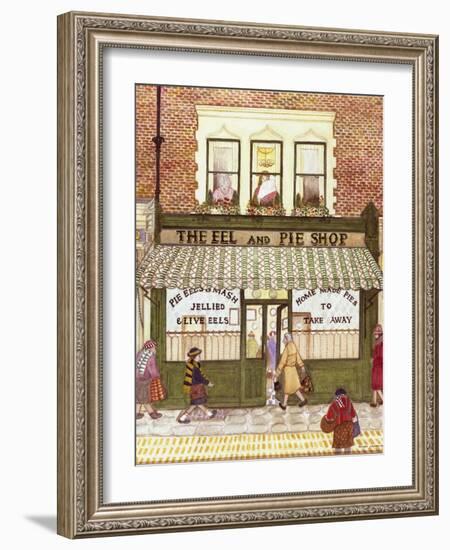 The Eel and Pie Shop, 1989-Gillian Lawson-Framed Giclee Print