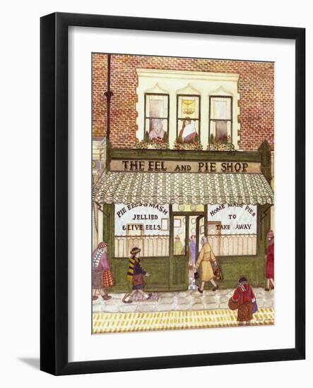 The Eel and Pie Shop, 1989-Gillian Lawson-Framed Giclee Print