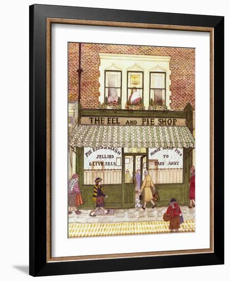 The Eel and Pie Shop, 1989-Gillian Lawson-Framed Giclee Print