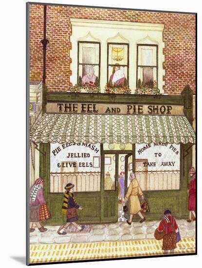 The Eel and Pie Shop, 1989-Gillian Lawson-Mounted Giclee Print