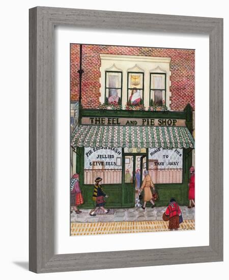 The Eel and Pie Shop-Gillian Lawson-Framed Giclee Print