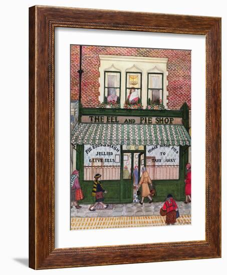 The Eel and Pie Shop-Gillian Lawson-Framed Giclee Print