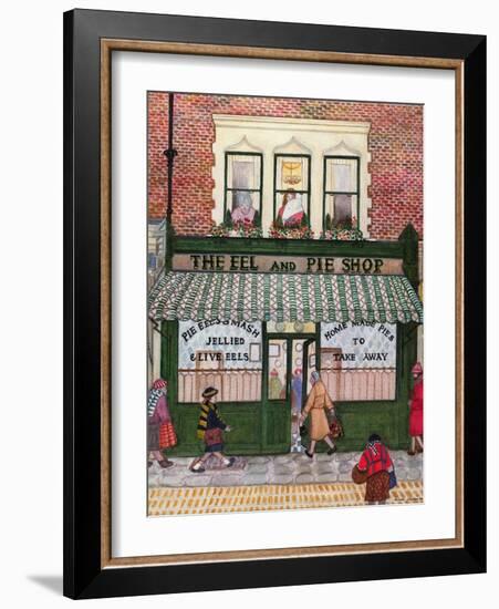 The Eel and Pie Shop-Gillian Lawson-Framed Giclee Print