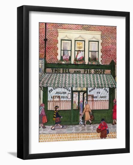 The Eel and Pie Shop-Gillian Lawson-Framed Giclee Print
