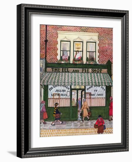 The Eel and Pie Shop-Gillian Lawson-Framed Giclee Print