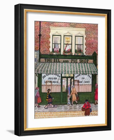 The Eel and Pie Shop-Gillian Lawson-Framed Giclee Print