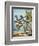 The Eel's Amazing Journey-G. W Backhouse-Framed Premium Giclee Print