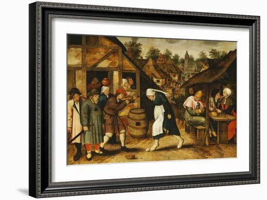 The Egg Dance-Pieter Bruegel the Elder-Framed Giclee Print