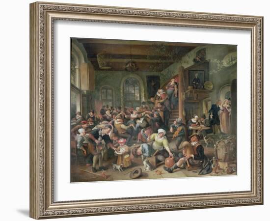 The Egg Dance-Jan Havicksz. Steen-Framed Giclee Print