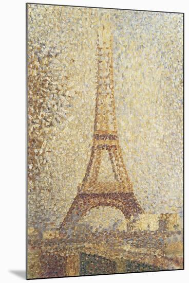 The Eiffel Tower, 1889-Georges Seurat-Mounted Giclee Print