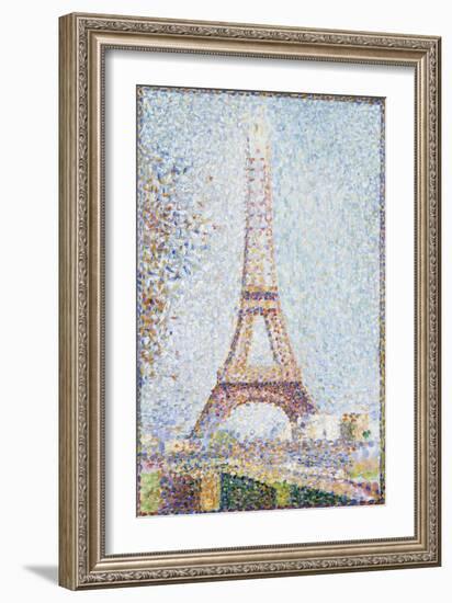 The Eiffel Tower, 1889-Georges Seurat-Framed Giclee Print