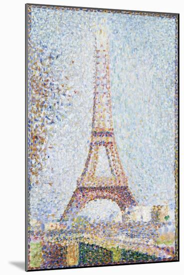 The Eiffel Tower, 1889-Georges Seurat-Mounted Giclee Print