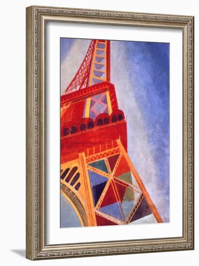 The Eiffel Tower, 1926-Robert Delaunay-Framed Giclee Print