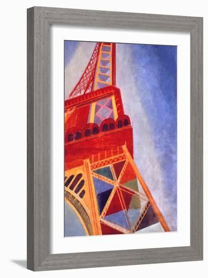 The Eiffel Tower, 1926-Robert Delaunay-Framed Giclee Print