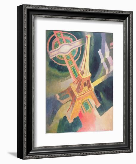 The Eiffel Tower, 1928-Robert Delaunay-Framed Giclee Print