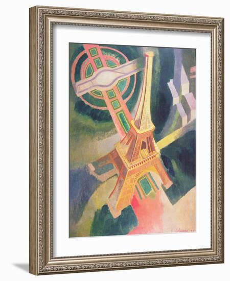 The Eiffel Tower, 1928-Robert Delaunay-Framed Giclee Print