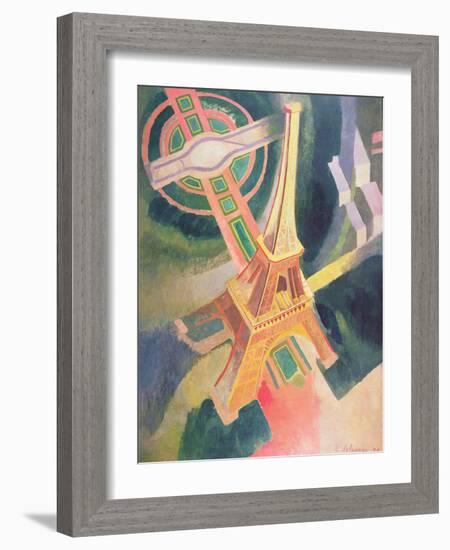 The Eiffel Tower, 1928-Robert Delaunay-Framed Giclee Print