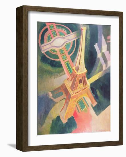 The Eiffel Tower, 1928-Robert Delaunay-Framed Giclee Print