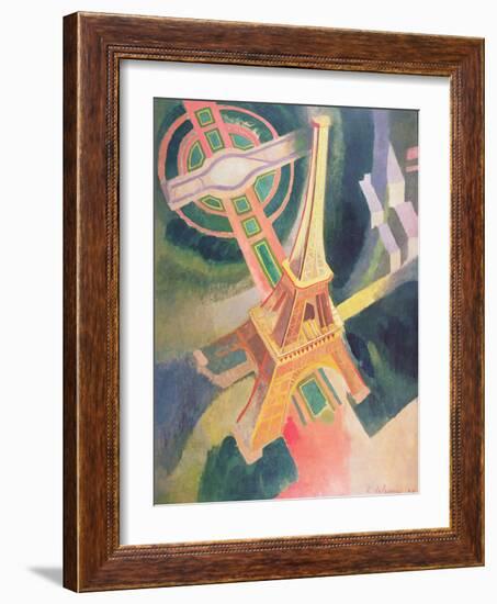 The Eiffel Tower, 1928-Robert Delaunay-Framed Giclee Print