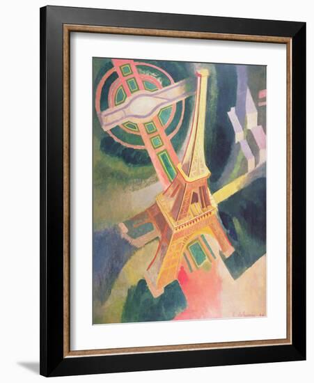 The Eiffel Tower, 1928-Robert Delaunay-Framed Giclee Print