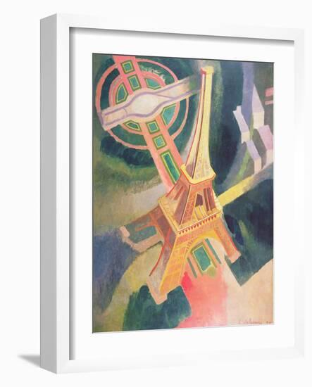 The Eiffel Tower, 1928-Robert Delaunay-Framed Giclee Print
