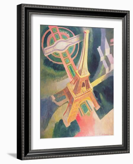 The Eiffel Tower, 1928-Robert Delaunay-Framed Giclee Print