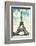The Eiffel Tower in Paris, France. Instagram Style Filter-Zoom-zoom-Framed Photographic Print