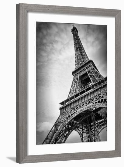 The Eiffel Tower In Paris-Giancarlo Liguori-Framed Premium Giclee Print