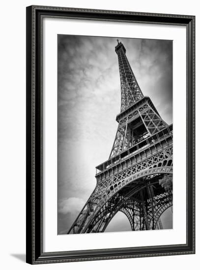 The Eiffel Tower In Paris-Giancarlo Liguori-Framed Art Print