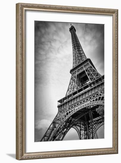 The Eiffel Tower In Paris-Giancarlo Liguori-Framed Art Print