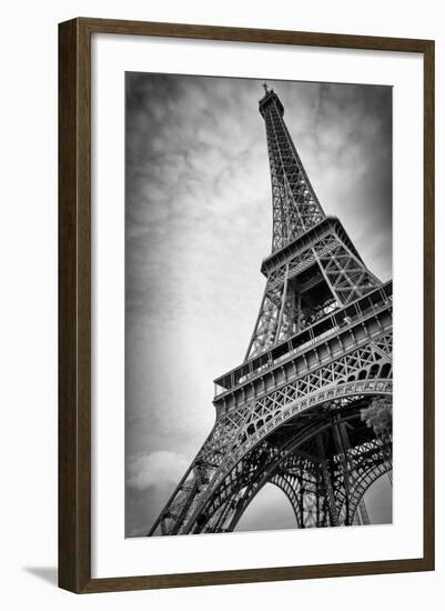 The Eiffel Tower In Paris-Giancarlo Liguori-Framed Art Print