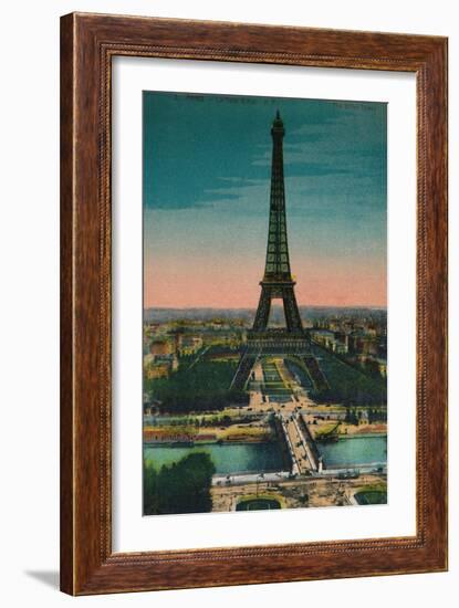 The Eiffel Tower, Paris, c1920-Unknown-Framed Giclee Print