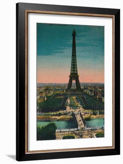 The Eiffel Tower, Paris, c1920-Unknown-Framed Giclee Print