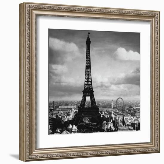 The Eiffel Tower, Paris France, c.1897-Tavin-Framed Art Print