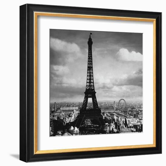 The Eiffel Tower, Paris France, c.1897-Tavin-Framed Art Print