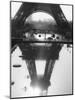 The Eiffel tower reflected, Paris-Michel Setboun-Mounted Giclee Print