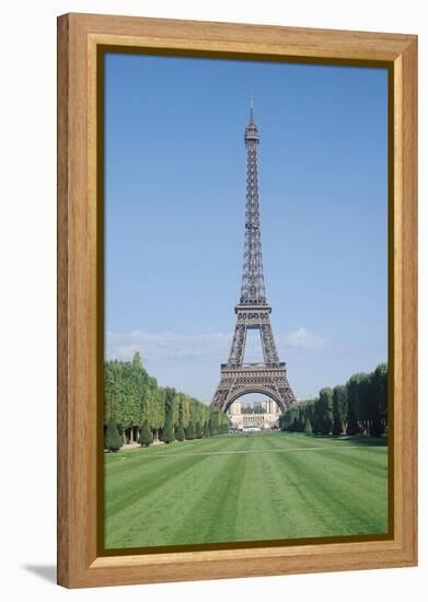 The Eiffel Tower, View Towards the Palais De Chaillot, Constructed 1887-89-Alexandre-Gustave Eiffel-Framed Premier Image Canvas