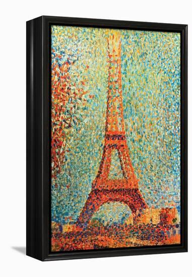 The Eiffel Tower-Georges Seurat-Framed Stretched Canvas