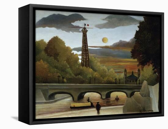 The Eiffel Tower-Henri Rousseau-Framed Premier Image Canvas