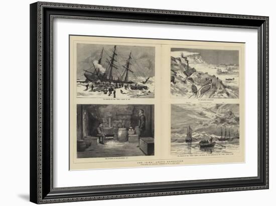 The Eira Arctic Expedition-William Lionel Wyllie-Framed Giclee Print