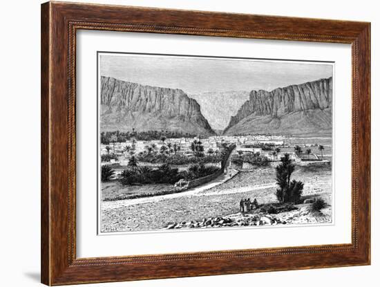 The El-Kantara Gorge, Tunisia, 1895-Armand Kohl-Framed Giclee Print